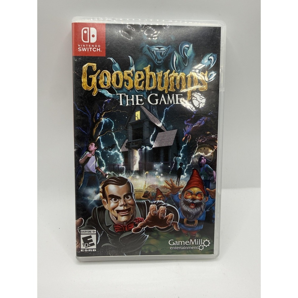 Goosebumps The Game Nintendo Switch Game E10+ Red Mile Region Free 2018 Japan